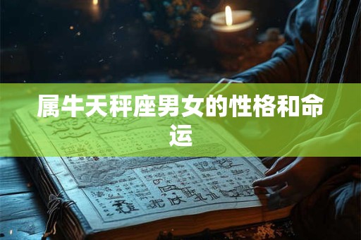 属牛天秤座男女的性格和命运