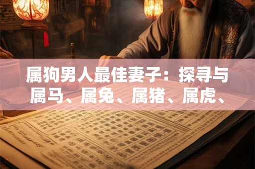 属狗男人最佳妻子：探寻与属马、属兔、属猪、属虎、属鼠女性的完美匹配