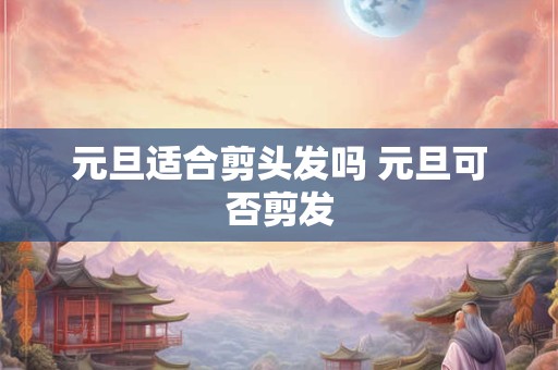 元旦适合剪头发吗 元旦可否剪发