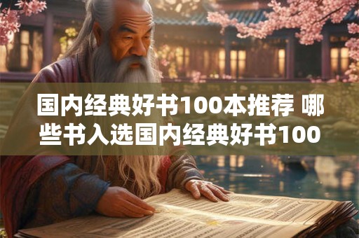 国内经典好书100本推荐 哪些书入选国内经典好书100本推荐