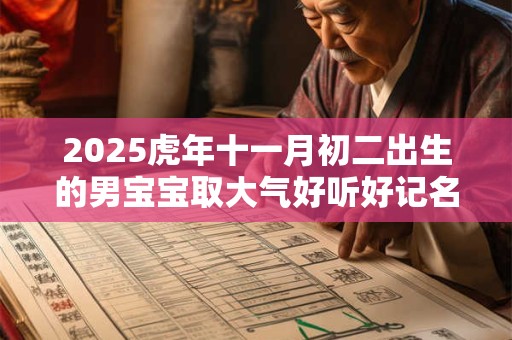 2025虎年十一月初二出生的男宝宝取大气好听好记名字 2025虎年十一月初二出生的男宝宝取大气好听好记名字