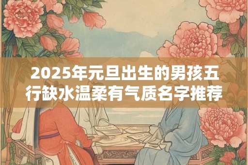 2025年元旦出生的男孩五行缺水温柔有气质名字推荐