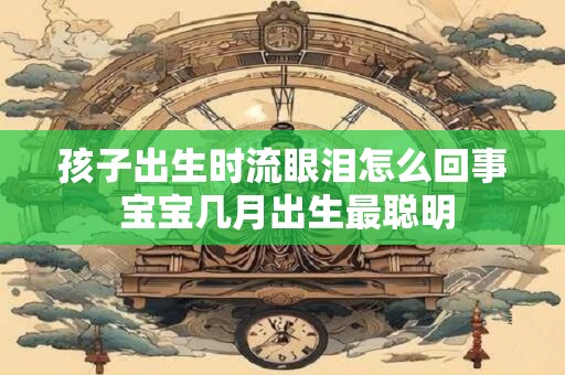 孩子出生时流眼泪怎么回事 宝宝几月出生最聪明