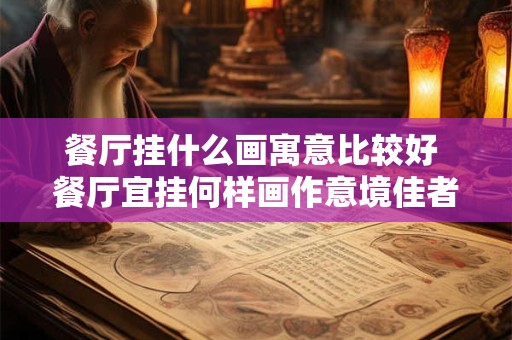 餐厅挂什么画寓意比较好 餐厅宜挂何样画作意境佳者为宜