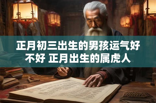 正月初三出生的男孩运气好不好 正月出生的属虎人