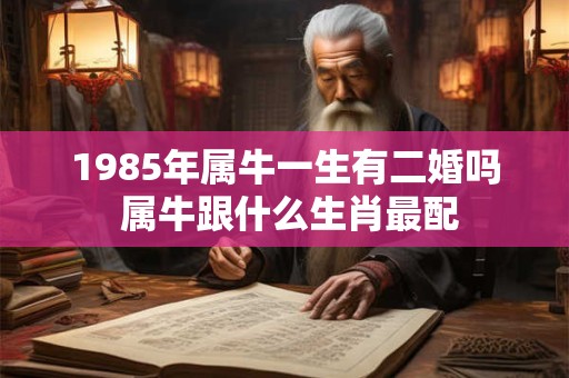 1985年属牛一生有二婚吗 属牛跟什么生肖最配