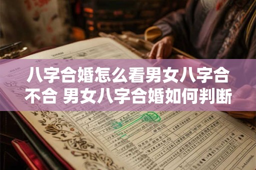 八字合婚怎么看男女八字合不合 男女八字合婚如何判断
