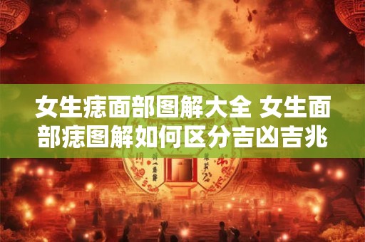 女生痣面部图解大全 女生面部痣图解如何区分吉凶吉兆