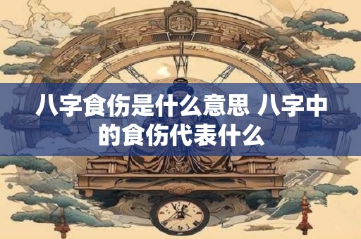 八字食伤是什么意思 八字中的食伤代表什么