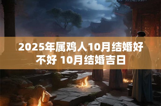 2025年属鸡人10月结婚好不好 10月结婚吉日 2025年属鸡人10月结婚好不好 10月结婚吉日