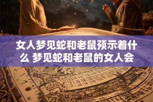 女人梦见蛇和老鼠预示着什么 梦见蛇和老鼠的女人会经历什么