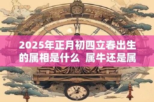 2025年正月初四立春出生的属相是什么 属牛还是属虎 2025年正月初四立春出生的属相是什么 属牛还是属虎