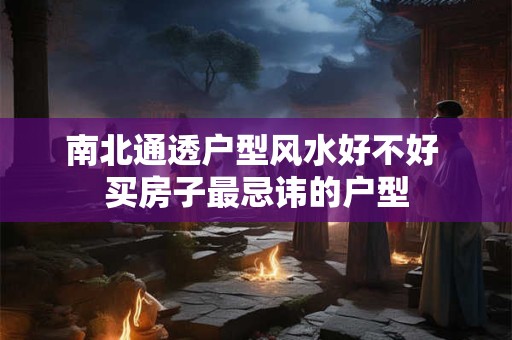 南北通透户型风水好不好 买房子最忌讳的户型