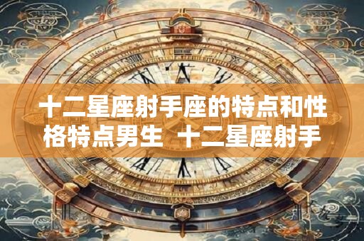 十二星座射手座的特点和性格特点男生  十二星座射手座介绍