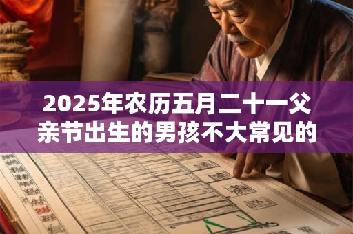 2025年农历五月二十一父亲节出生的男孩不大常见的好名字精选