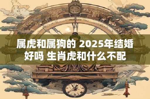 属虎和属狗的 2025年结婚好吗 生肖虎和什么不配