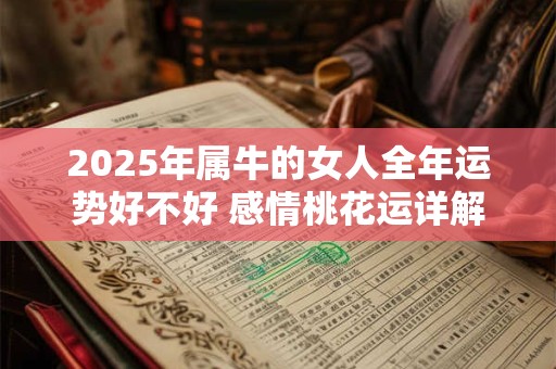 2025年属牛的女人全年运势好不好 感情桃花运详解
