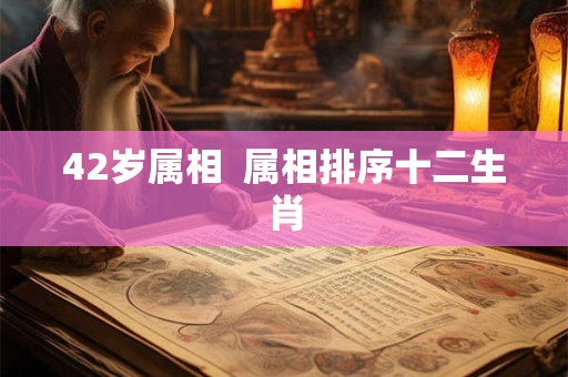 42岁属相  属相排序十二生肖
