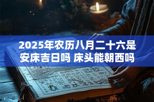 2025年农历八月二十六是安床吉日吗 床头能朝西吗