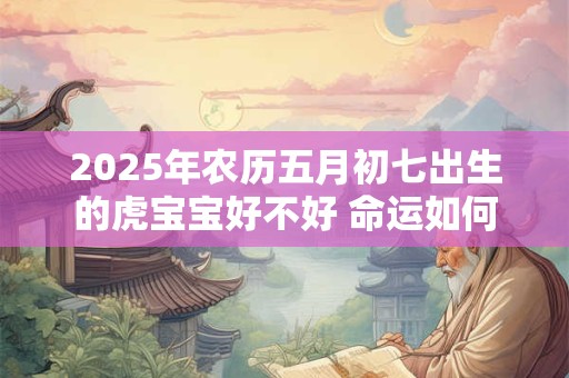 2025年农历五月初七出生的虎宝宝好不好 命运如何