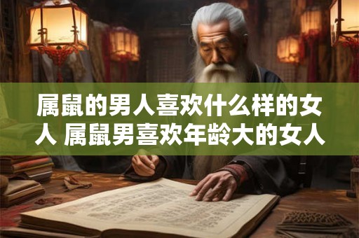 属鼠的男人喜欢什么样的女人 属鼠男喜欢年龄大的女人吗
