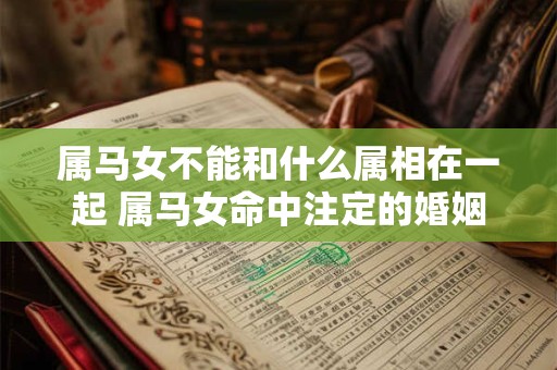属马女不能和什么属相在一起 属马女命中注定的婚姻