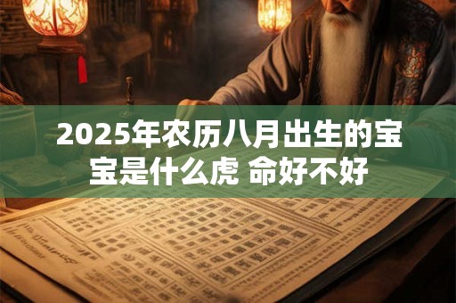 2025年农历八月出生的宝宝是什么虎 命好不好