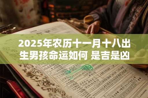 2025年农历十一月十八出生男孩命运如何 是吉是凶