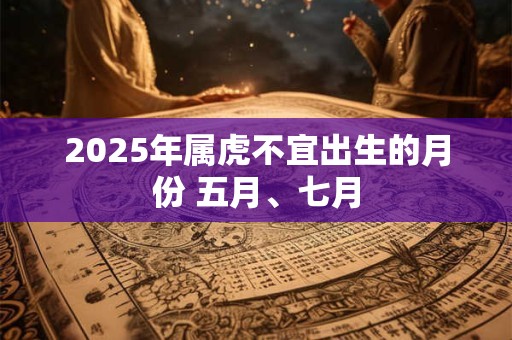 2025年属虎不宜出生的月份 五月、七月