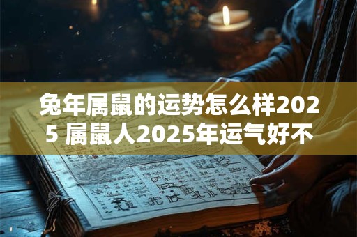 兔年属鼠的运势怎么样2025 属鼠人2025年运气好不好