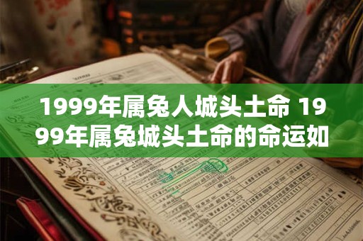 1999年属兔人城头土命 1999年属兔城头土命的命运如何