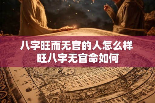 八字旺而无官的人怎么样 旺八字无官命如何