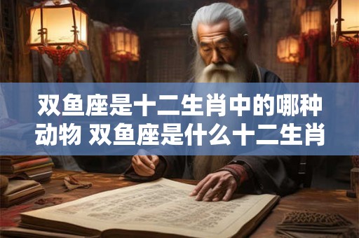 双鱼座是十二生肖中的哪种动物 双鱼座是什么十二生肖