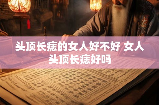 头顶长痣的女人好不好 女人头顶长痣好吗