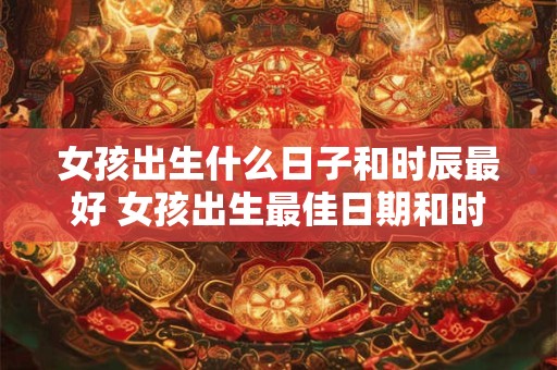 女孩出生什么日子和时辰最好 女孩出生最佳日期和时刻是