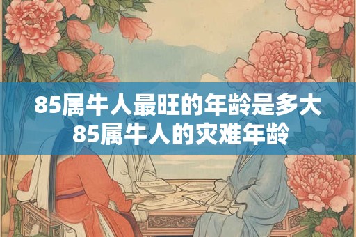 85属牛人最旺的年龄是多大 85属牛人的灾难年龄