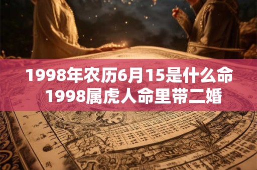 1998年农历6月15是什么命  1998属虎人命里带二婚