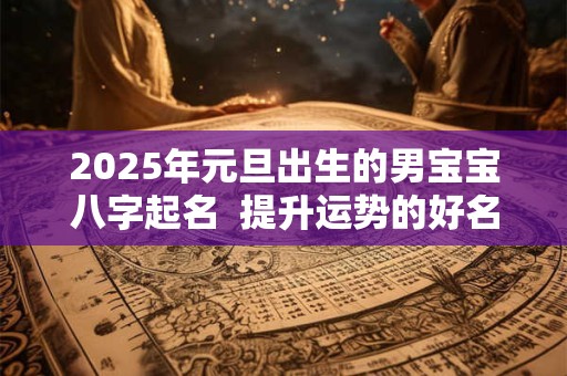 2025年元旦出生的男宝宝八字起名  提升运势的好名字