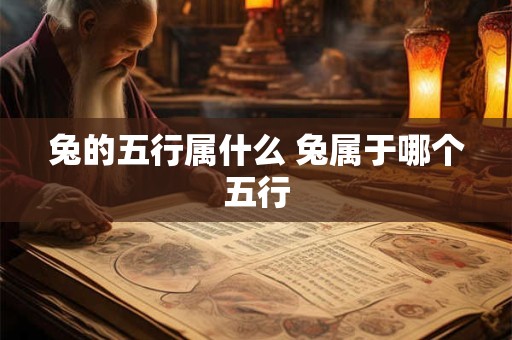 兔的五行属什么 兔属于哪个五行