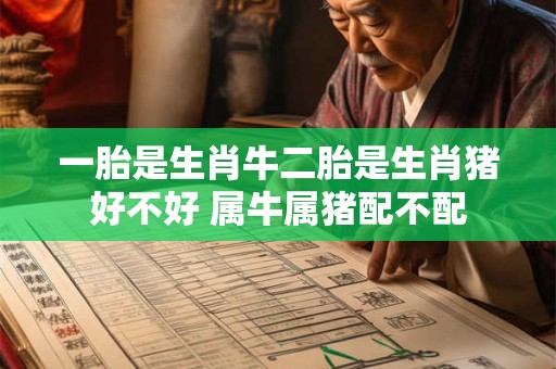 一胎是生肖牛二胎是生肖猪好不好 属牛属猪配不配