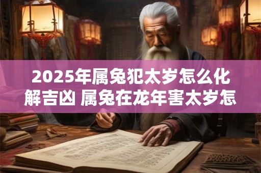 2025年属兔犯太岁怎么化解吉凶 属兔在龙年害太岁怎么办