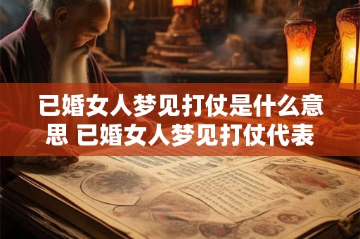 已婚女人梦见打仗是什么意思 已婚女人梦见打仗代表什么