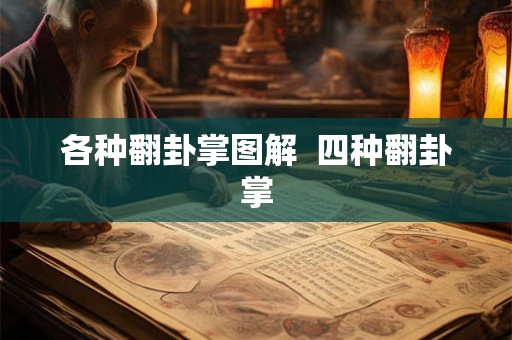 各种翻卦掌图解  四种翻卦掌