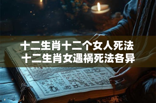 十二生肖十二个女人死法 十二生肖女遇祸死法各异