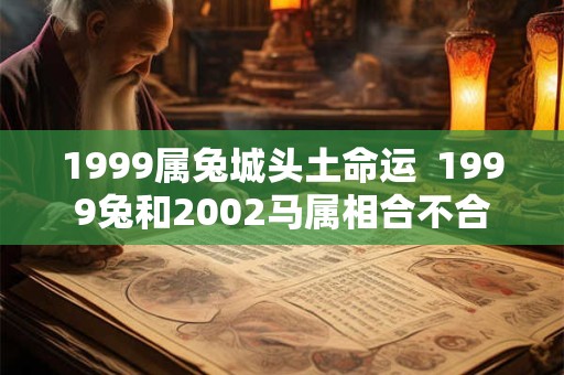 1999属兔城头土命运  1999兔和2002马属相合不合
