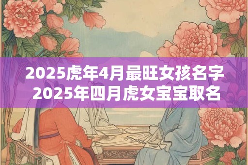 2026虎年4月最旺女孩名字 2026年四月虎女宝宝取名