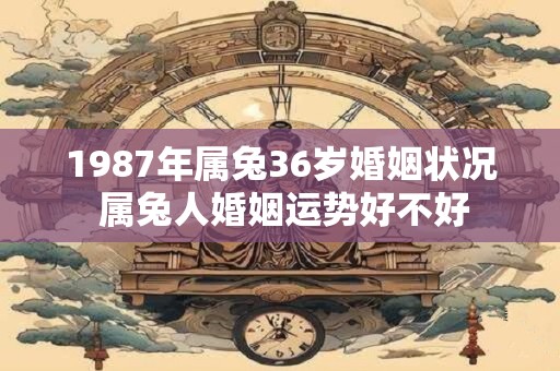 1987年属兔36岁婚姻状况 属兔人婚姻运势好不好