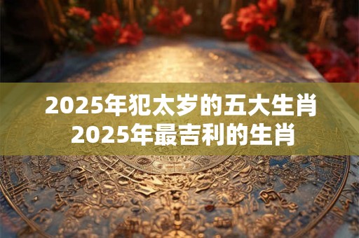 2025年犯太岁的五大生肖 2025年最吉利的生肖