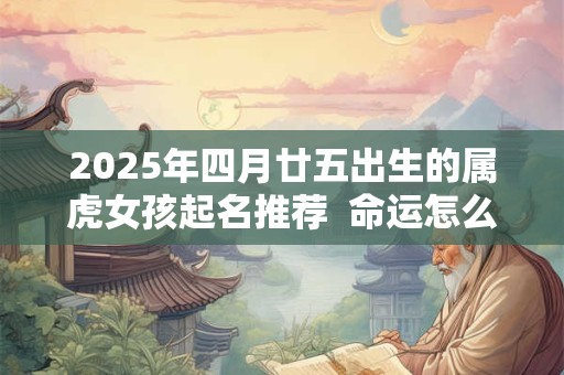 2025年四月廿五出生的属虎女孩起名推荐  命运怎么样
