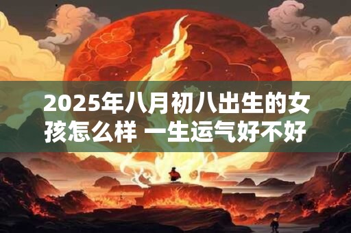 2025年八月初八出生的女孩怎么样 一生运气好不好